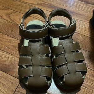 Brown sandals